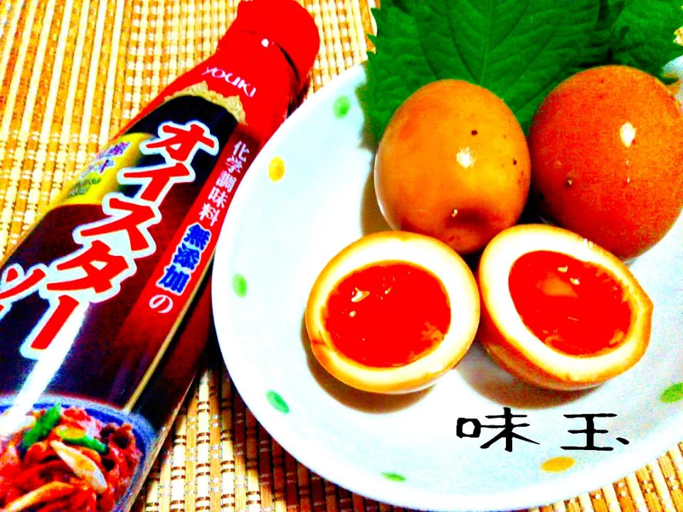 調味液につけて放置するだけ♬中華風味玉
ユウキ食品様　SnapDish様　有難うございます